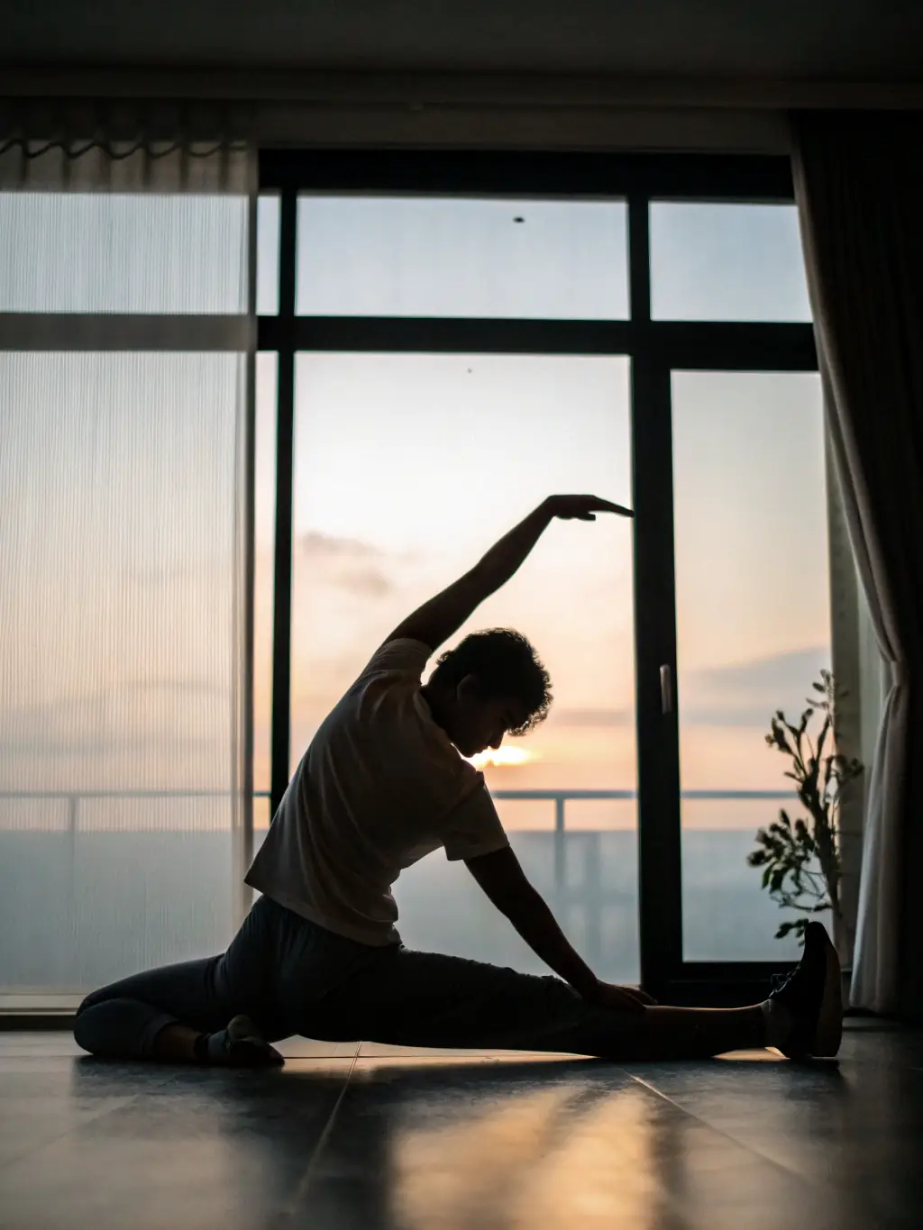 An athlete practicing a disciplined routine, highlighting the mental fortitude developed through athletics.